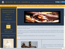 Tablet Screenshot of cristodelaagonia.org